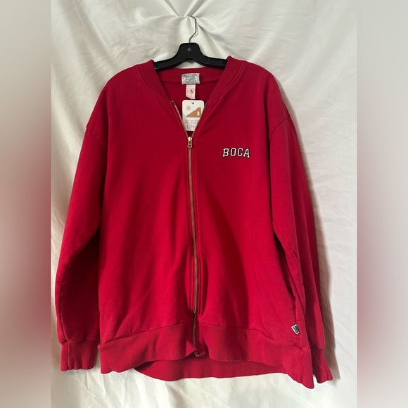Vintage red Boca zip up - Picture 3 of 7